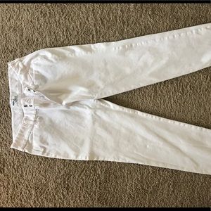 White pants, Old Navy